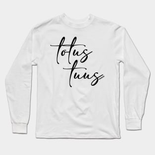 Totus Tuus Mariae Long Sleeve T-Shirt